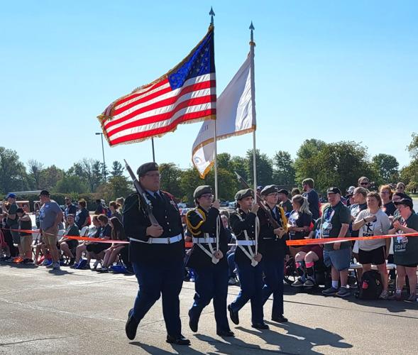 JROTC color guard