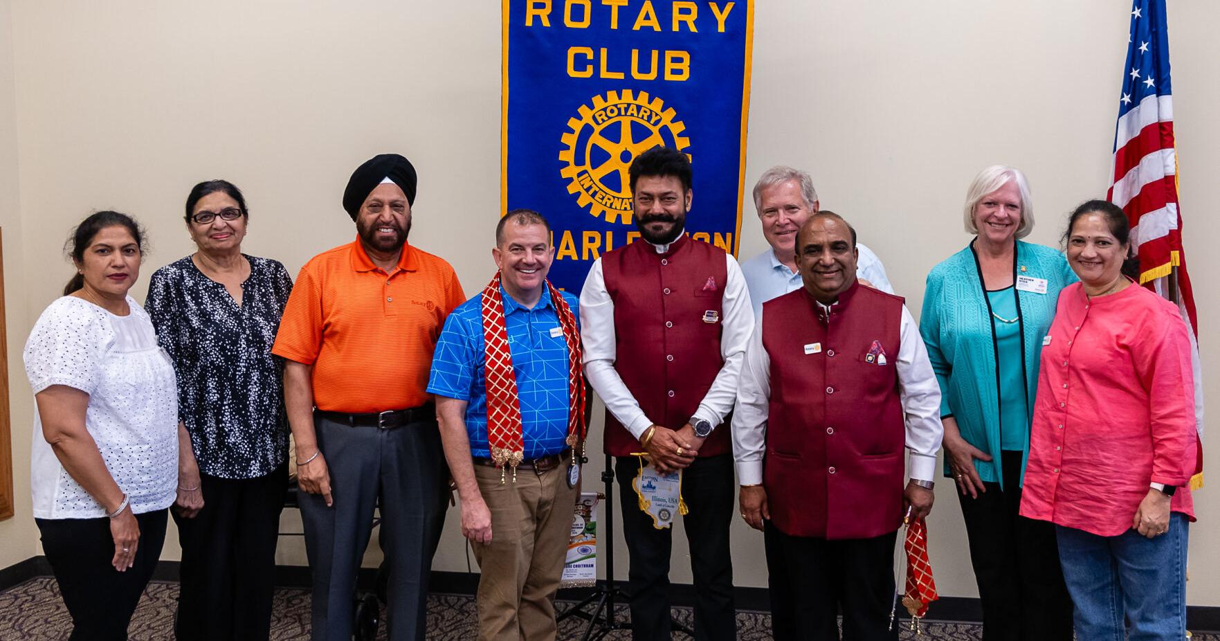 India visitors share culture with Rotary members - Vimarsana News