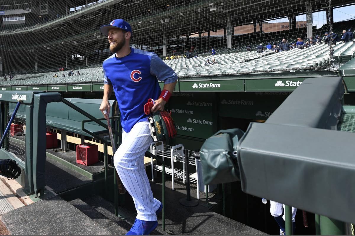 Nick Madrigal Signals To Cubs Dugout - Marquee Sports Network