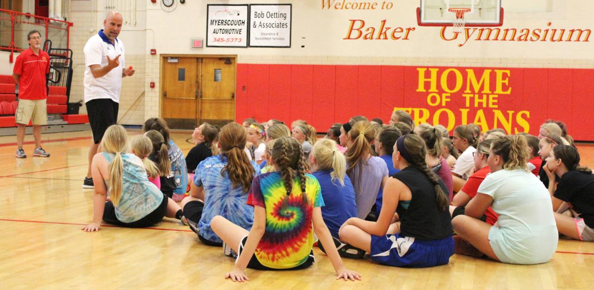 Eiu S Bollant Speaks At Chs Basketball Camp Basketball Jg Tc Com