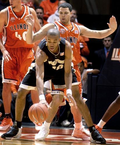 Deron Williams Returns To Campus For Illini Vs. Michigan State