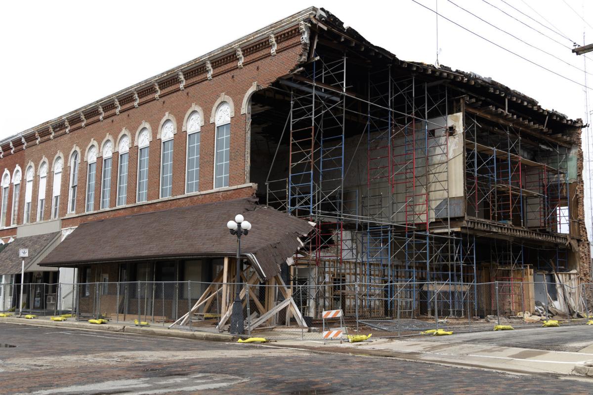 Arcola takes legal action on collapsed building