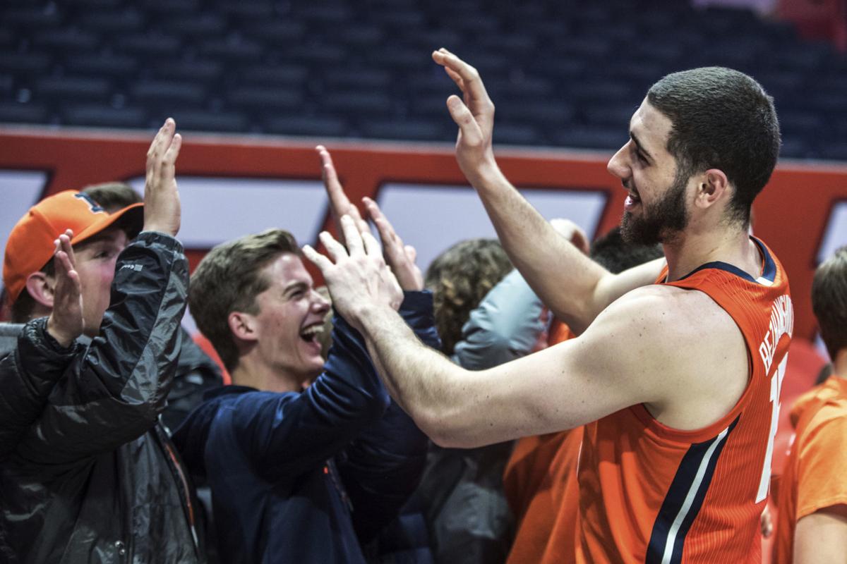 Kofi Cockburn Helps Illinois Stun No 5 Michigan 71 62 Illini