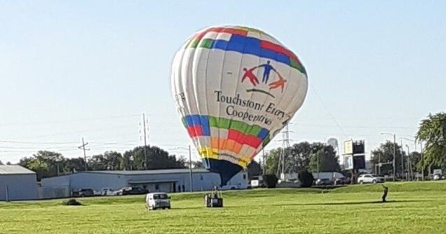 Touchstone Energy Cooperatives balloon lands in Decatur field - Vimarsana News