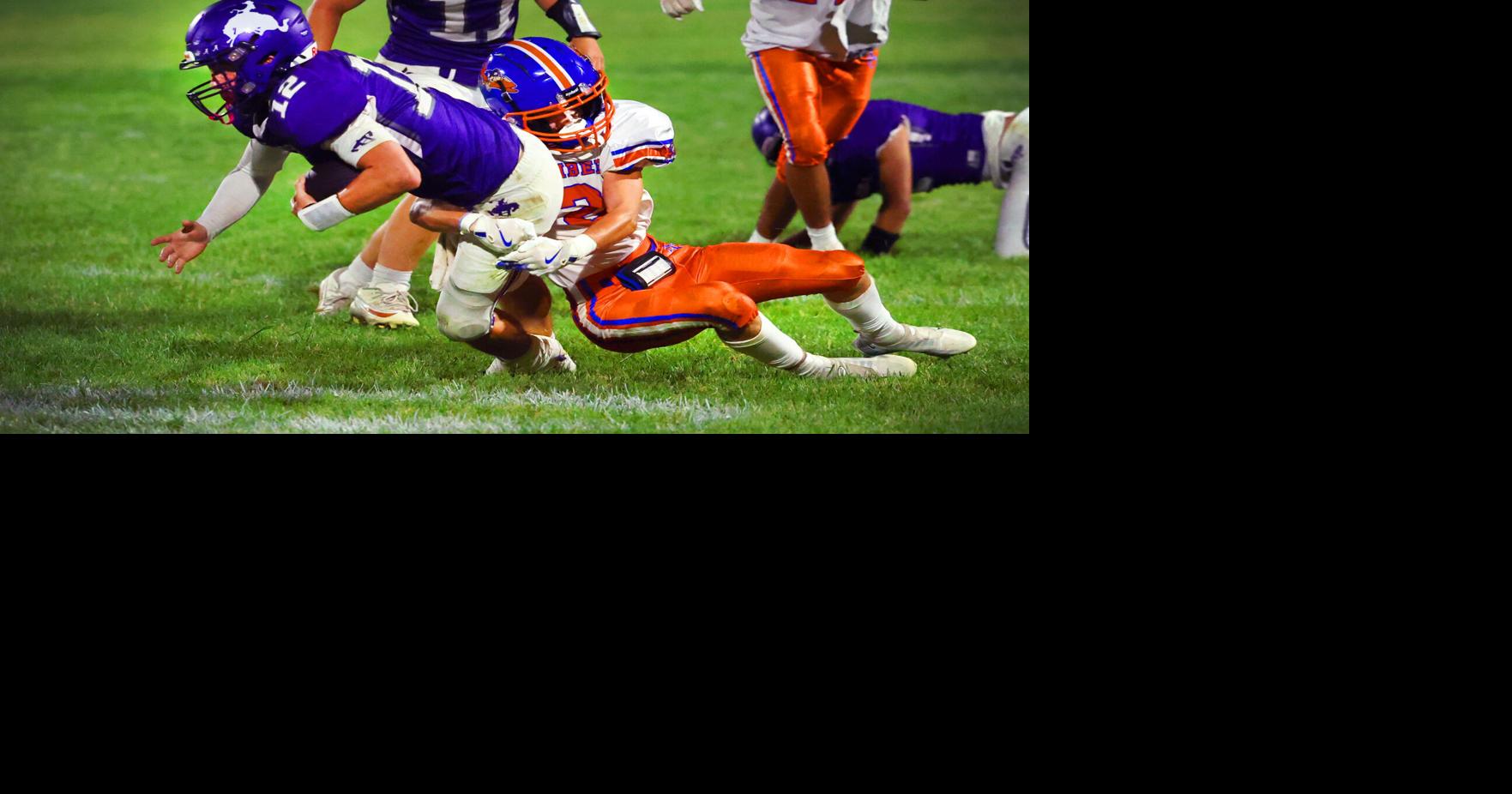 Sergio Medina reigniting Arcola football pride as the Purple Riders tackle low numbers