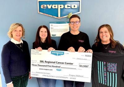EVAPCO CANCER DONATION