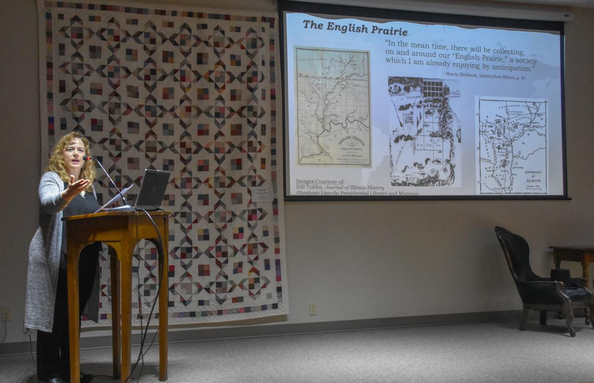 Lincoln Log Cabin Visitors Hear How Two Men Were Instrumental In