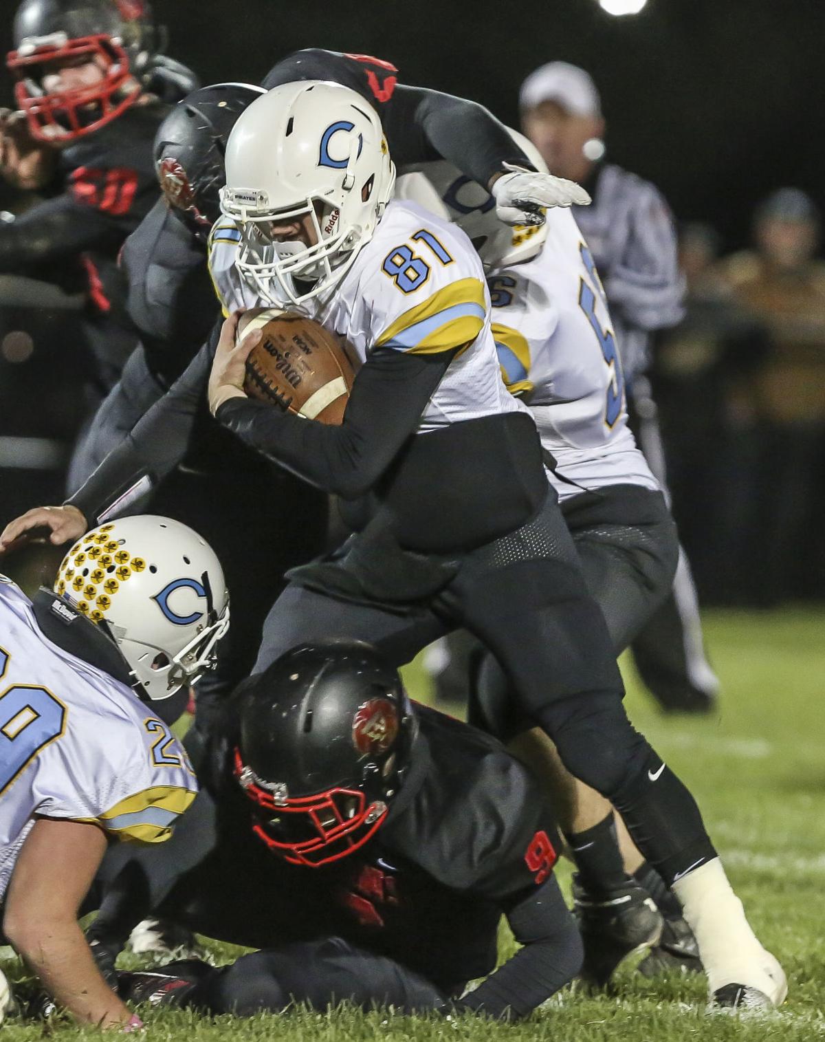 Cumberland holds on for playoff win Football