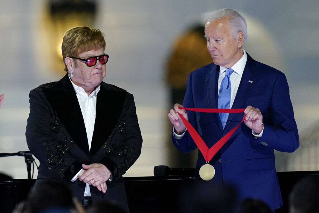 Biden White House Elton John