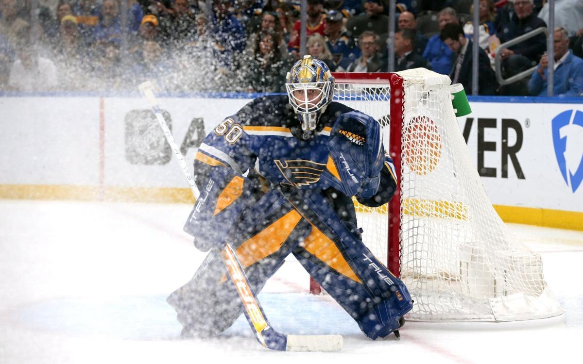 Ville Husso was good, but Blues netminder not unbeatable, Wild say
