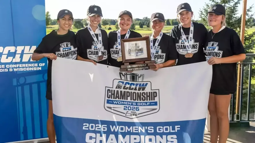 Women’s Golf Clinches Fifth Straight CCIW Championship Title