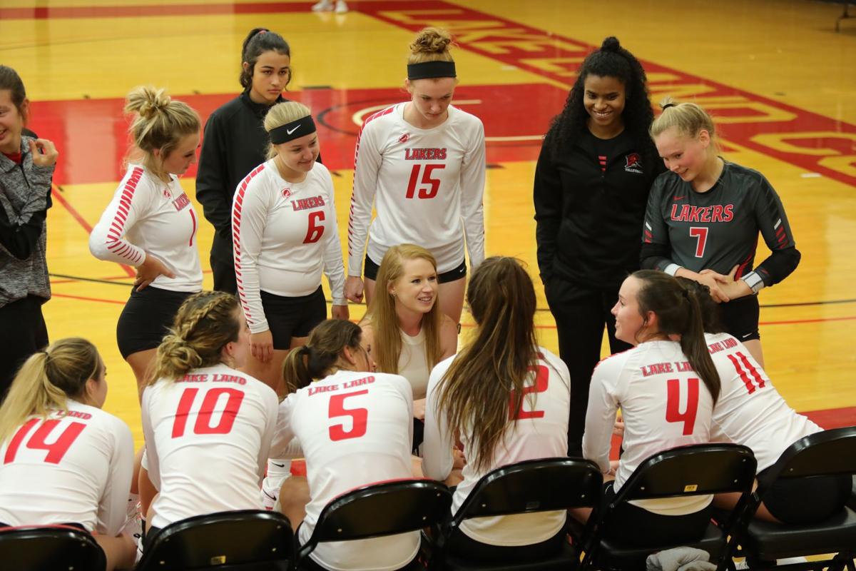 Lake Land volleyball