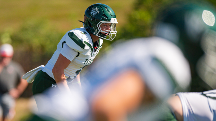 Defense Shines in Football’s Win at Albion