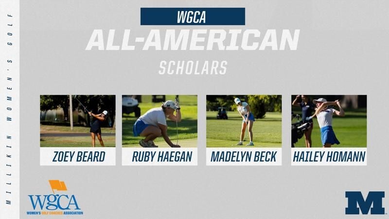 Women's Golf Sees Four Named to All-American Scholar Team