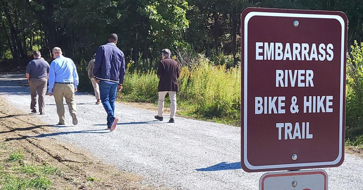New hiking, bicycling trail opens at Fox Ridge State Park