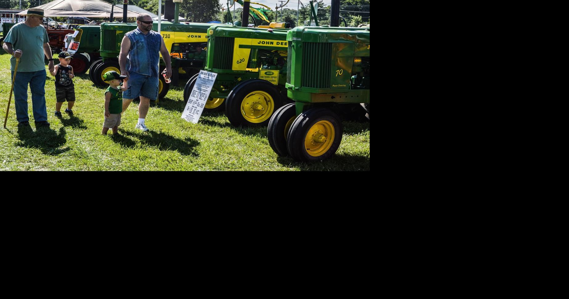 Antique tractor show continuing at Coles fairgrounds