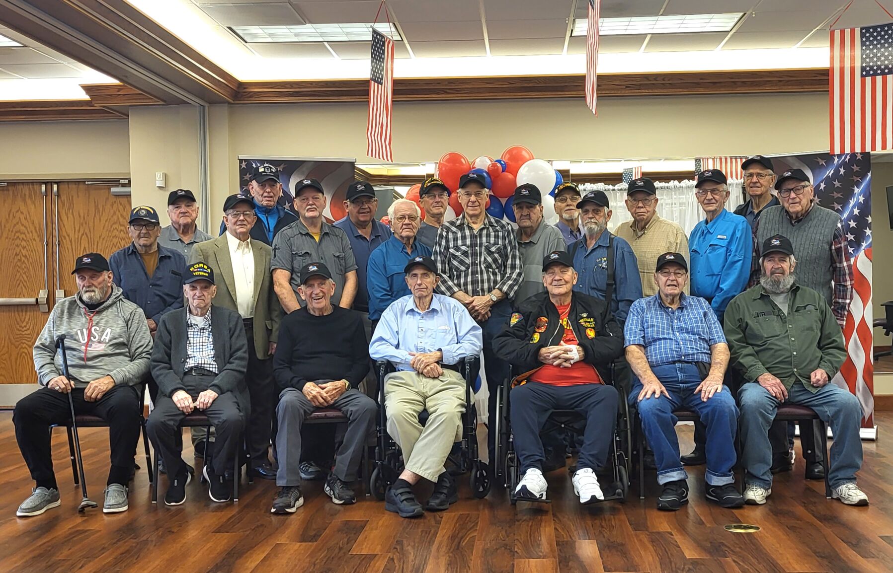 Photos: First Flightless Honor Flight held at LifeSpan Center