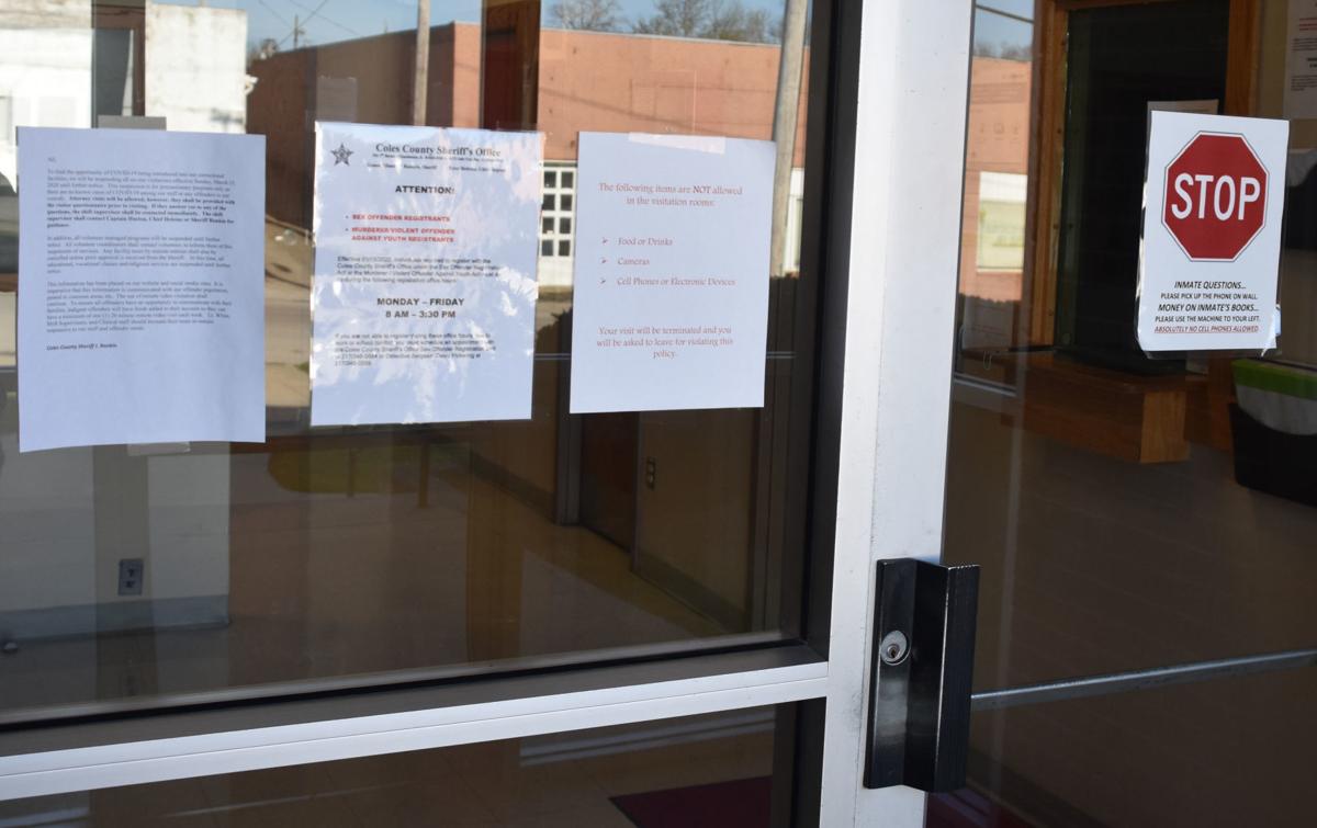 Coles County sheriff's office, courts adjust to virus restrictions