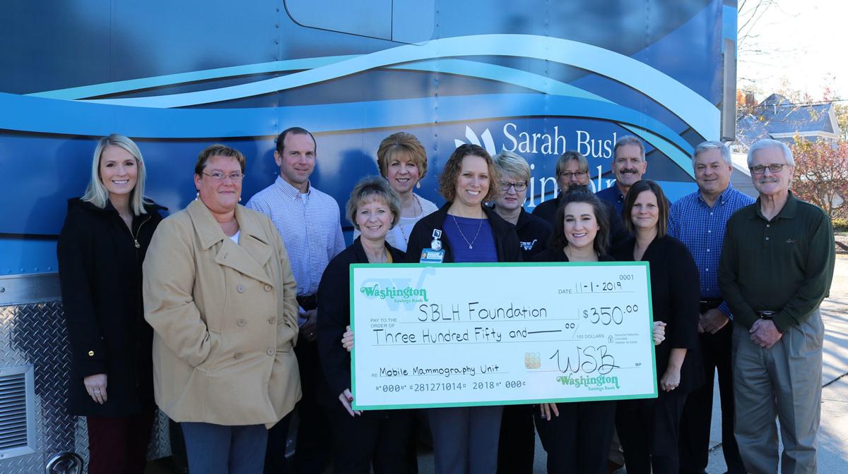 Washington Savings Bank donation