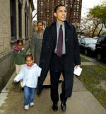 The Obamas, 2004
