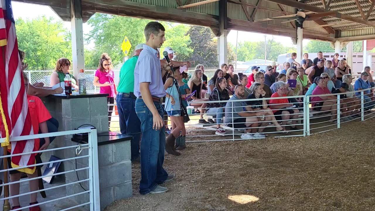 2023 Miss Coles County, court have first day on job at fair