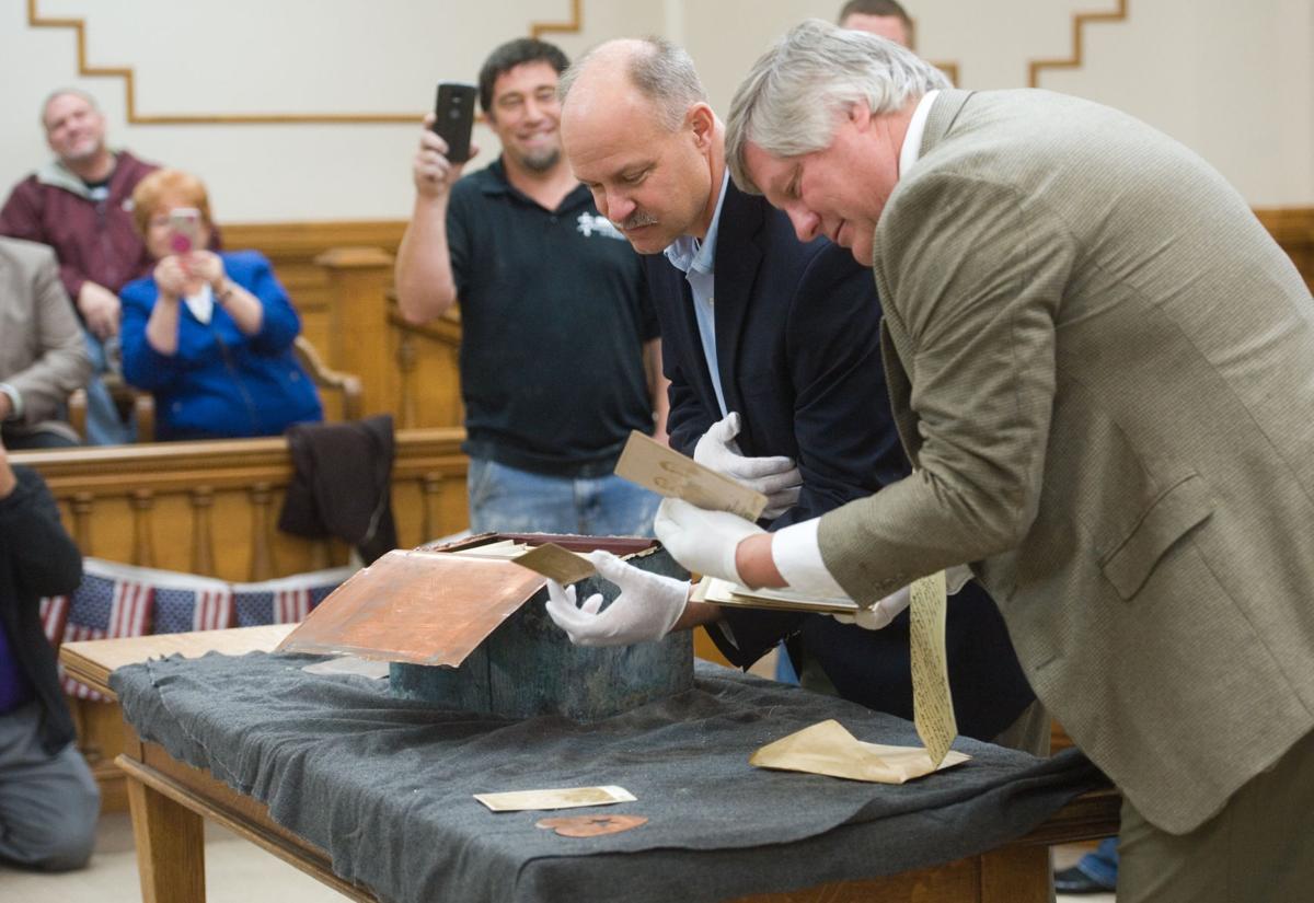 Coles County Courthouse Time Capsule 11/08/16 (2)