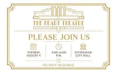 Community Invited to Learn More About the Vision for The Heart Theatre During City Council Presentation