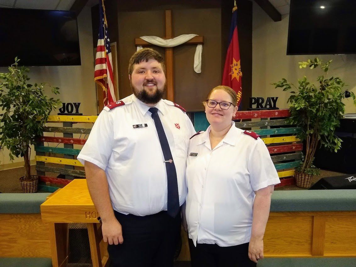Salvation Army new officers in Mattoon