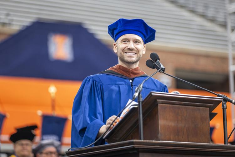 Illinois Commencement Speaker Sean Evans: ‘You don’t need to know what happens next. You just need to be ready for the heat.’