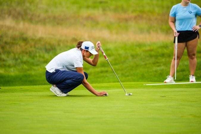 Women's Golf 5th After CCIW Championship Opening Round