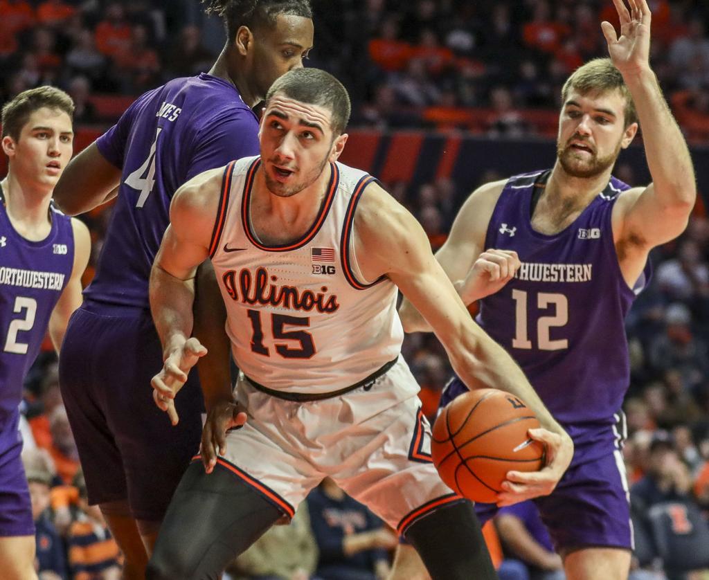 Illinois Basketball Coach Brad Underwood On The Adam Miller Andre