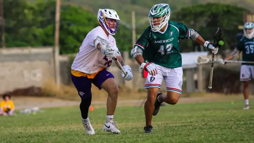 One Team, One Family: Men’s Lacrosse’s Morales Reflects on Time with Team Mexico