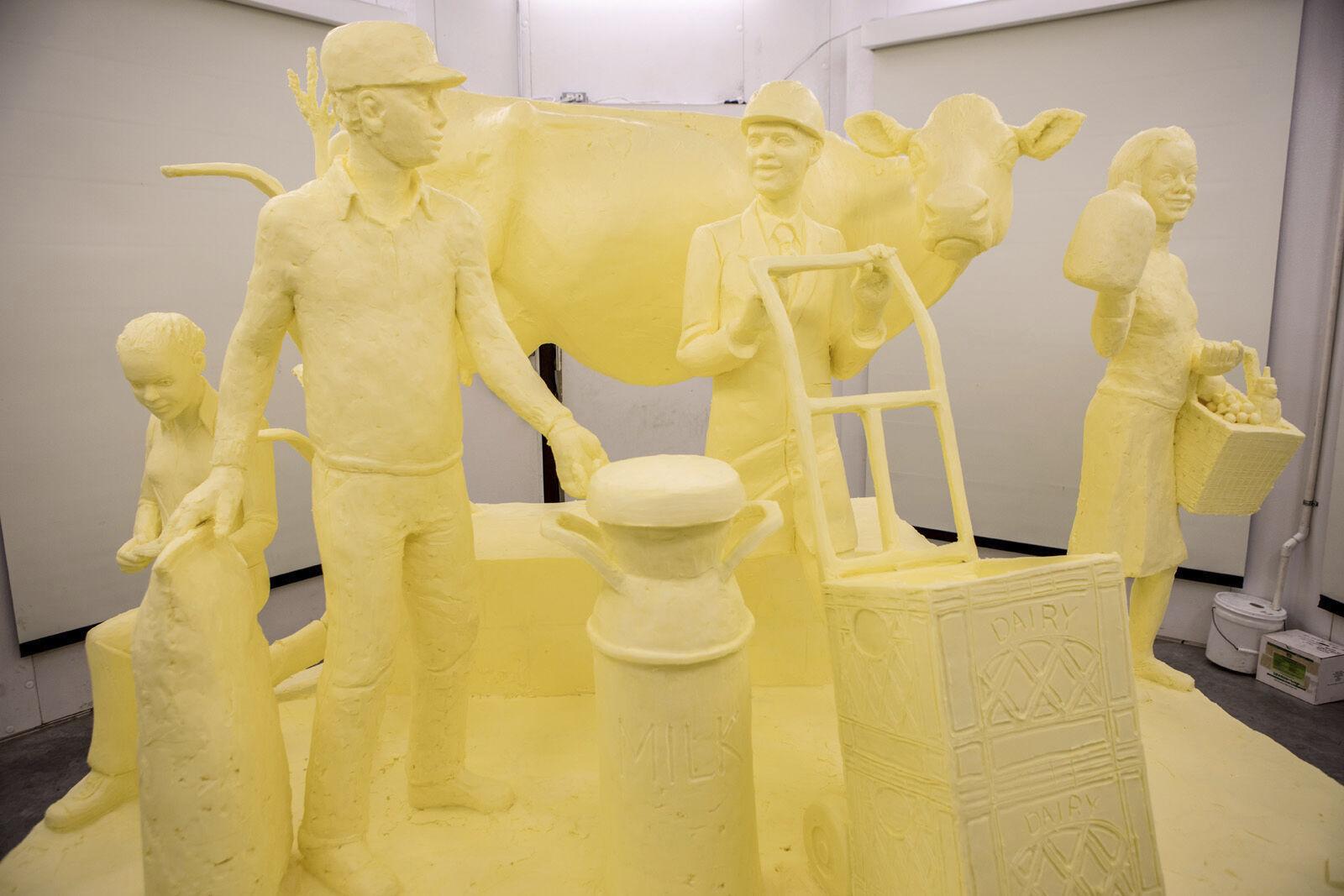 30 photos of past state fair butter sculptures Food and Cooking jg