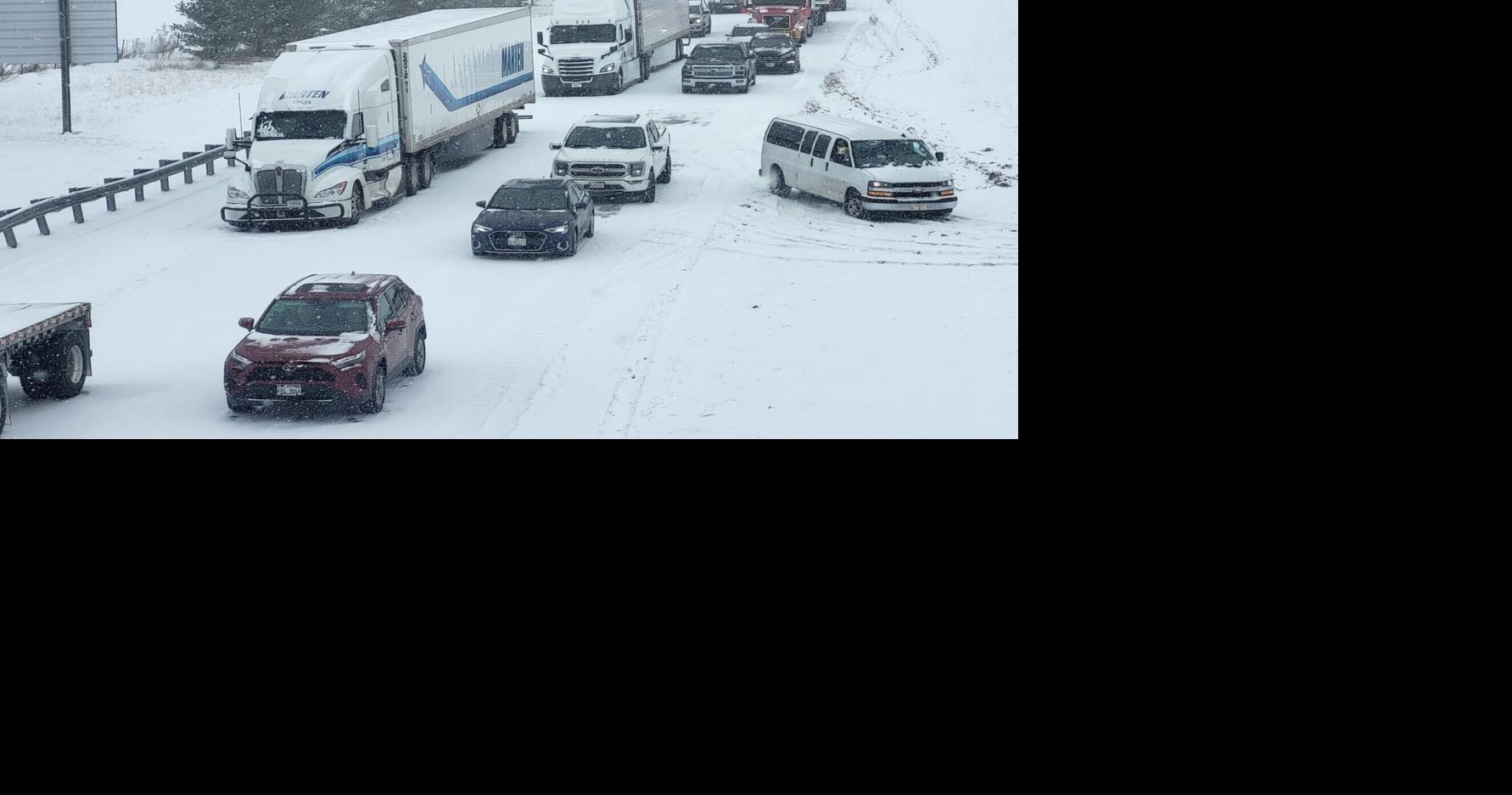Charter bus passengers shelter at Mattoon Salvation Army after I-57 ...