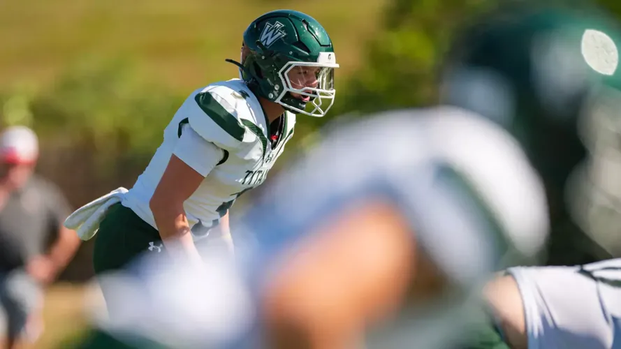 Defense Shines in Football’s Win at Albion