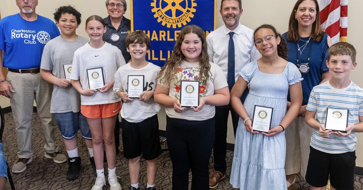 Charleston Rotary honors Jefferson school leadership winners