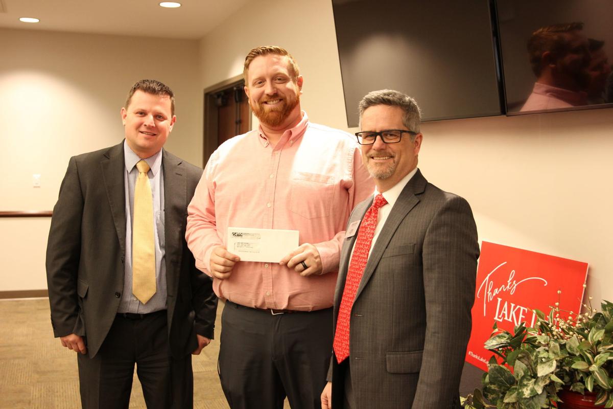 Lake Land College receives 29,000 check from ColesMoultrie Electric