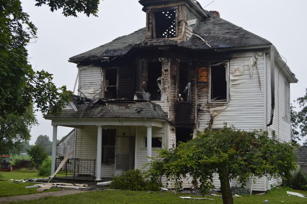 Fire heavily damages Ashmore home