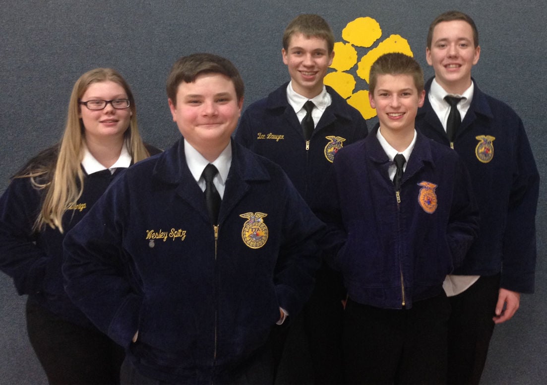 FFA Members attend public speaking contest | Announcements ...