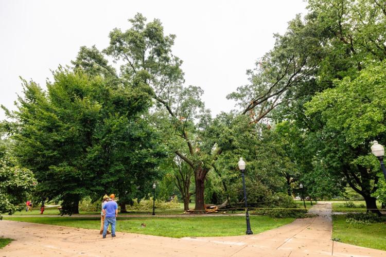 Illinois State assesses damage, adjusts Move-In after powerful storm hits campus