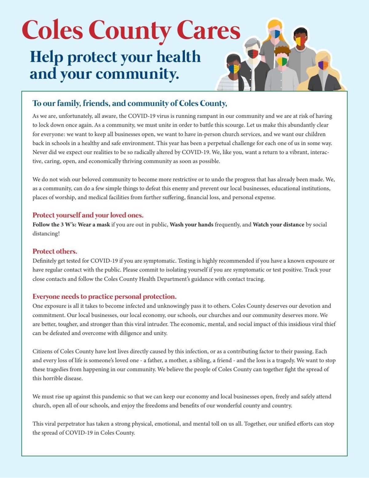 Watch Now Coles Community Leaders Send Message Urging Following Of Covid 19 Precautions Local Jg Tc Com Watch Now Coles Community Leaders Send Message Urging Following Of Covid 19 Precautions Local Jg Tc Com