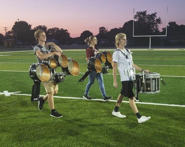 MHS band practice