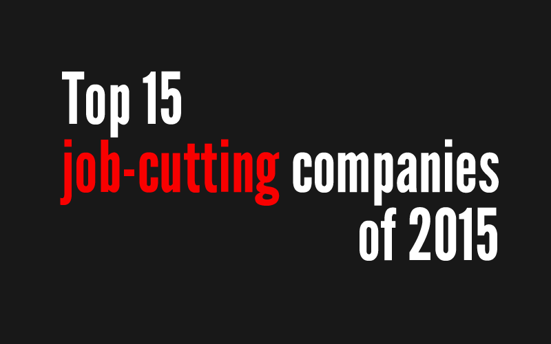 Out of work: This year’s 15 largest job cuts