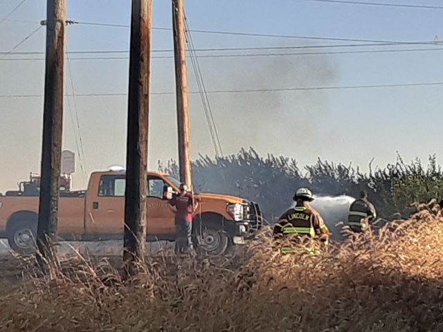 Area fire crews busied with field and grass fires