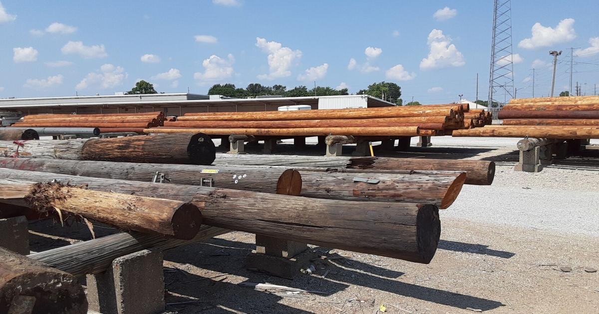 Shell Rot Utility Poles Ameren finds new use for worn out utility poles
