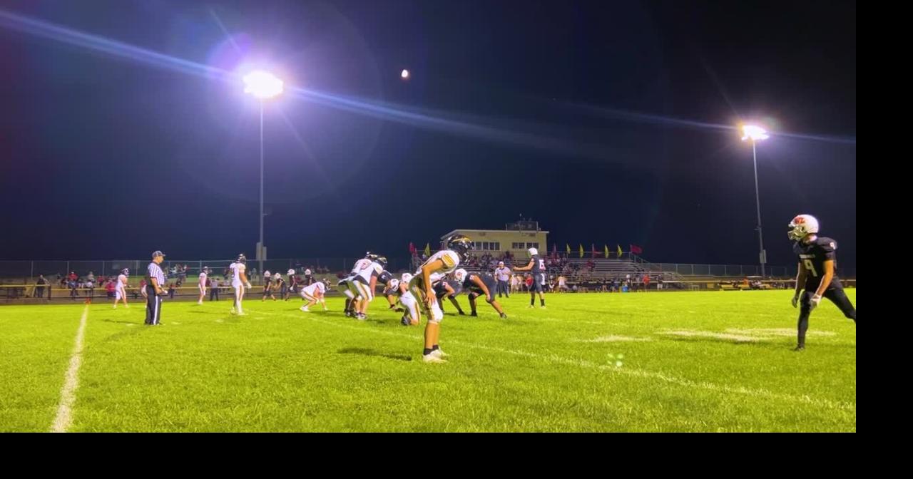 Warrensburg-Latham's Jayden Peck scores touchdown against Tuscola