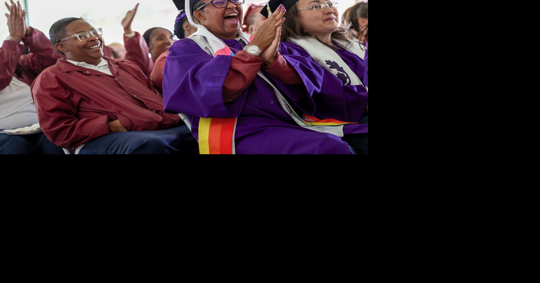 ‘I’m so proud of you’: 18 incarcerated women earn Northwestern University degrees