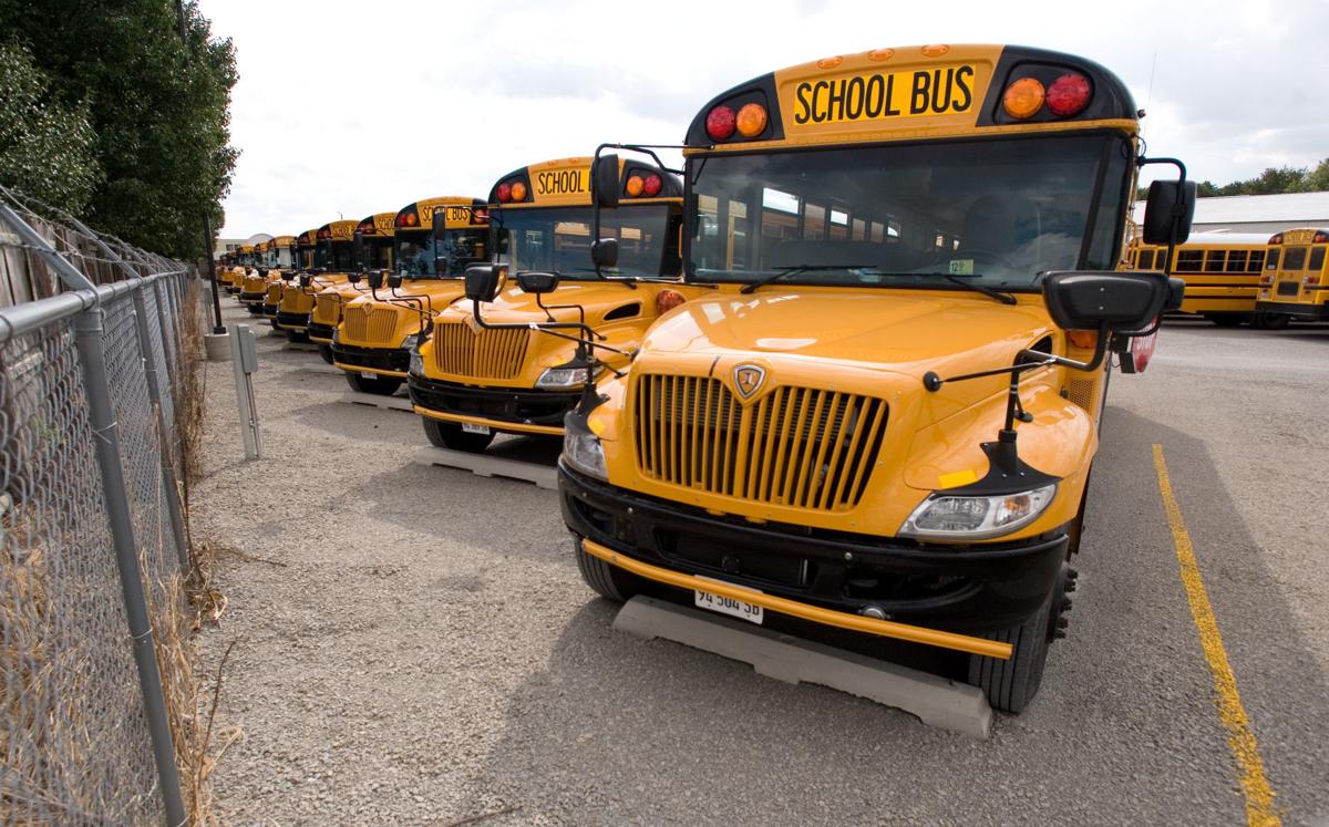 Mattoon school buses have settled into new home after decades