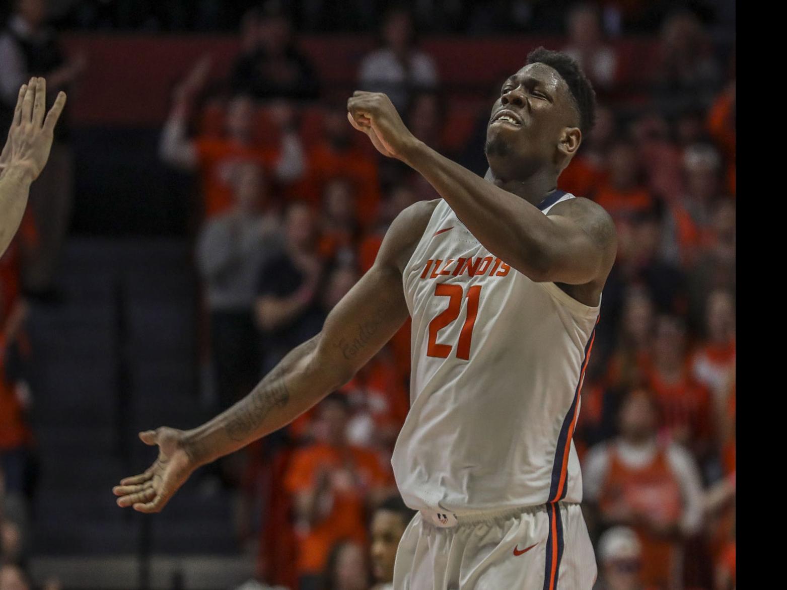 Illinois Basketball Notebook Kofi Cockburn Protects Paint Against