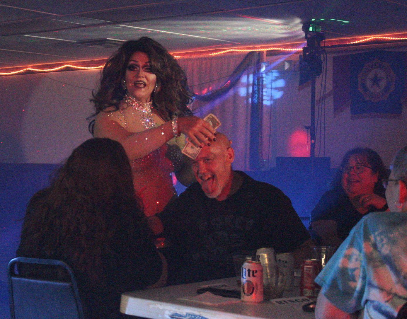 Drag show bingo helps fundraise veterans monument